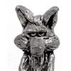 Image 2 : Whimsical Pewter Wolf Figurine