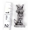 Image 8 : Whimsical Pewter Wolf Figurine