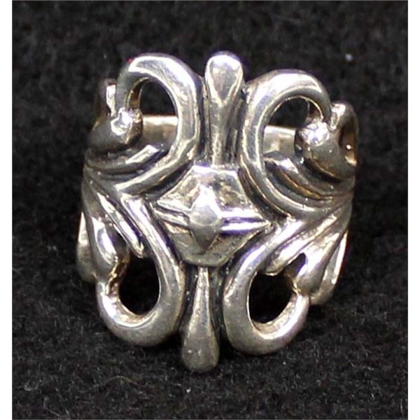 Vintage Sterling Silver Ring, Size 7