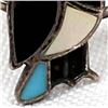 Image 3 : Zuni Sterling Silver Inlay Ring