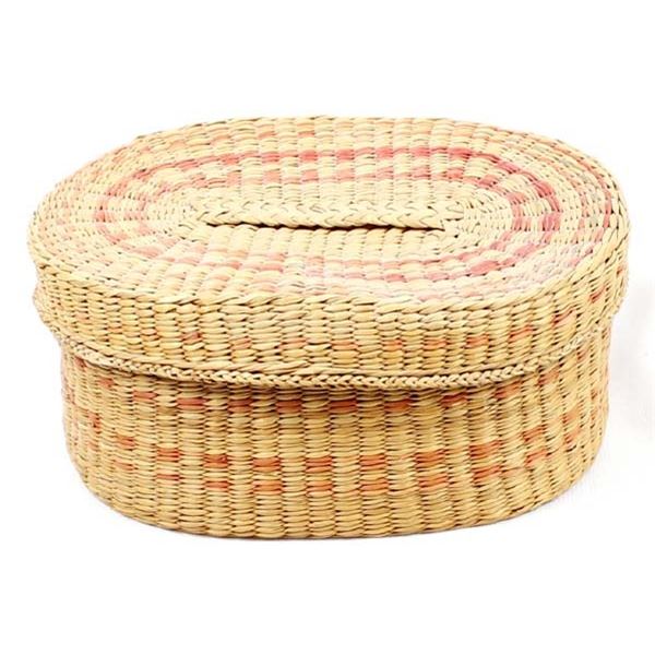 Chinese Lidded Basket