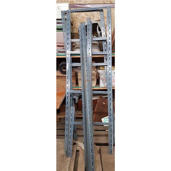 Lot Metal Racking Approx. 87" X 28"