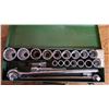 Image 2 : 3/4" Ratchet & Socket Set