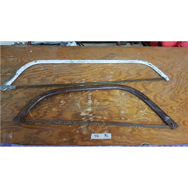 2 Bow Saws