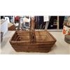 Image 2 : Wicker Basket & Wire Basket Etc.