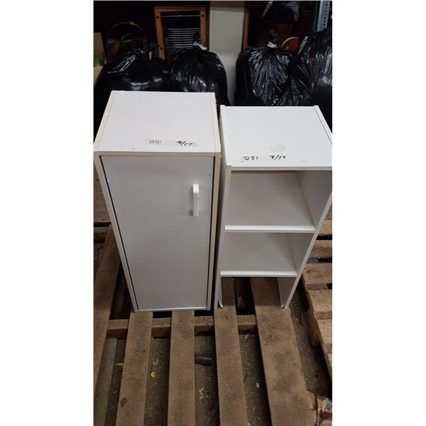 Shelf & Cabinet 12" X 32" & 12" X 30"