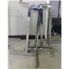 Image 1 : 2 Metal Display Racks 43"h