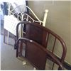 Image 2 : 5 Assorted Headboards - Metal & Wood (39-54" range of sizes)