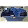 Image 1 : Tub of Mens Clothing - Jeans, Shirts, Etc. Assorted Sizes