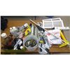 Image 1 : Lot of Air Vents, Painting Supplies, Misc.