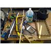Image 1 : Lot of Saws, Caulking Guns, Misc. Tools
