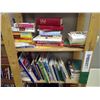 Image 3 : Wooden Shelf with Large Amount of Cook & Health Books