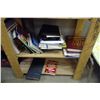 Image 4 : Wooden Shelf with Large Amount of Cook & Health Books