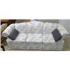Image 1 : 3 Seater Sofa with Cushions