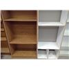 Image 3 : Wooden Shelf 72x31" & 2 Bookshelves 25x83"