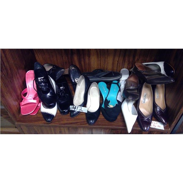 Lot of Ladies Shoes - Assorted Sixes