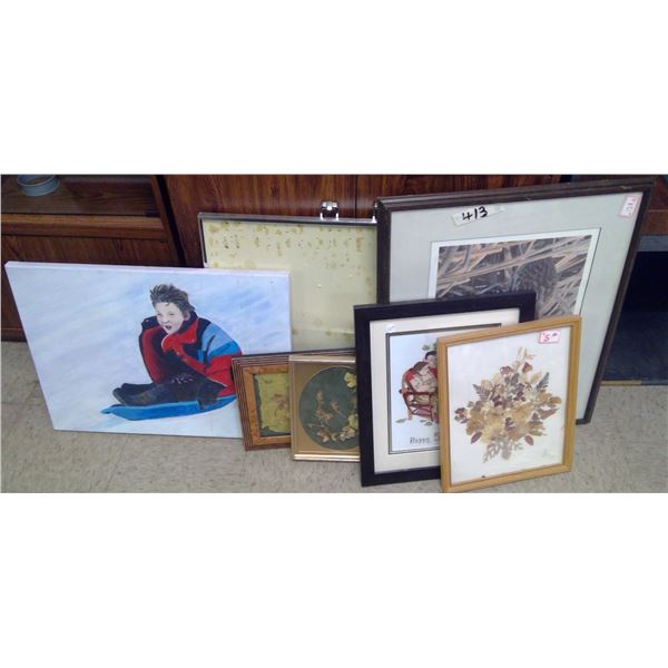 7 Assorted Pictures & Paintings