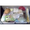 Image 1 : 2 Tubs of Yarn & Crochet Supplies