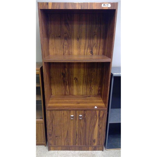 Bookshelf Cabinet 30x72x15"