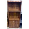 Image 1 : Bookshelf Cabinet 30x72x15"