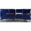 Image 1 : 4 Matching Chrome Chairs