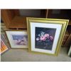Image 2 : Lot of 4 Pictures in Frames