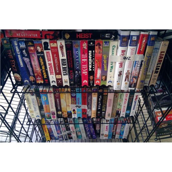 Lot of VHS Tapes