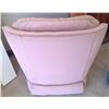 Image 3 : Swivel Living Room Chair Pink