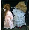 Image 3 : 2 Porcelain Dolls NO Stands
