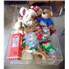 Image 1 : Tray of Childrens Dolls & Bears - display rack included