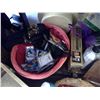 Image 3 : Lot of Misc. - Battery Charger, Baskets, Vases, Office Supplies
