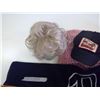 Image 4 : Lot of Blanket, Pillows, Wig, hat, Etc.