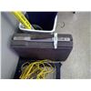 Image 3 : Lot of Extension Cord. Case, Garbage Can. Etc.