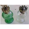 Image 2 : 2 Coal Oil Lamps - no shades