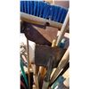 Image 3 : Lot Brooms & Scrapers & Misc.