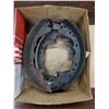 Image 1 : brake shoes (box marked '76 Ford 3/4 ton)