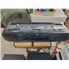 Image 4 : two radios (cassette & cd) w/ lot of cassettes & cds (working)