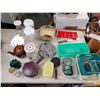 Image 1 : lot of misc kitchen (baskets, containers, etc)
