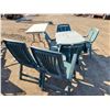 Image 2 : patio table & 6 chairs (2 reclining)