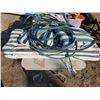 Image 2 : lot of garden hose & patio cushions