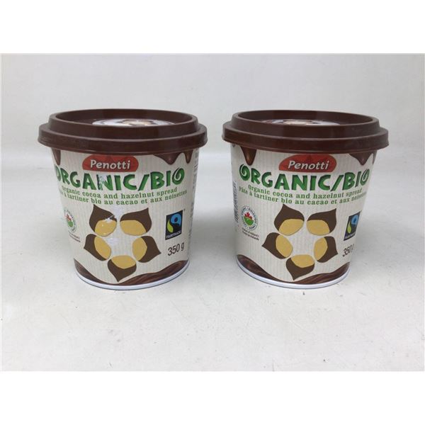 Penotti Organic cocoa and Hazelnut Spread (2 x 350g)