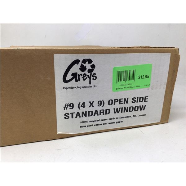 Greys Open Side Standard Window Envelopes (500pk)