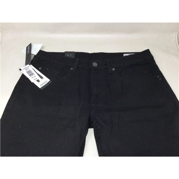 David Bitton Sam-X Slim Straight Stretch Jeans (34 x 32)