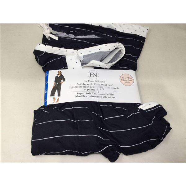 3.4 sleeve  Crop Pant Set (L)