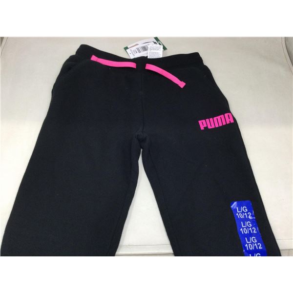 Girls Puma Sweatpants (L 10/12)