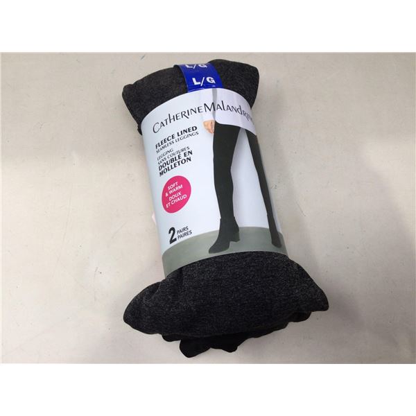 Catherine MalandrinoÂ Fleece Lined Seamless Leggings 2pk (L)