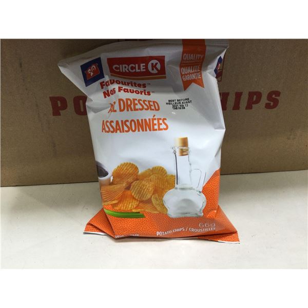 Lot of Circle K All Dressed Chips