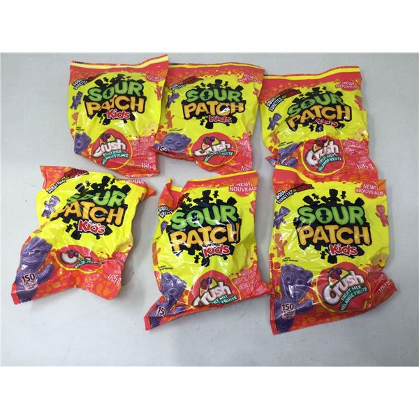 Sour Patch Kids-Crush Flavour (6 x 185g)