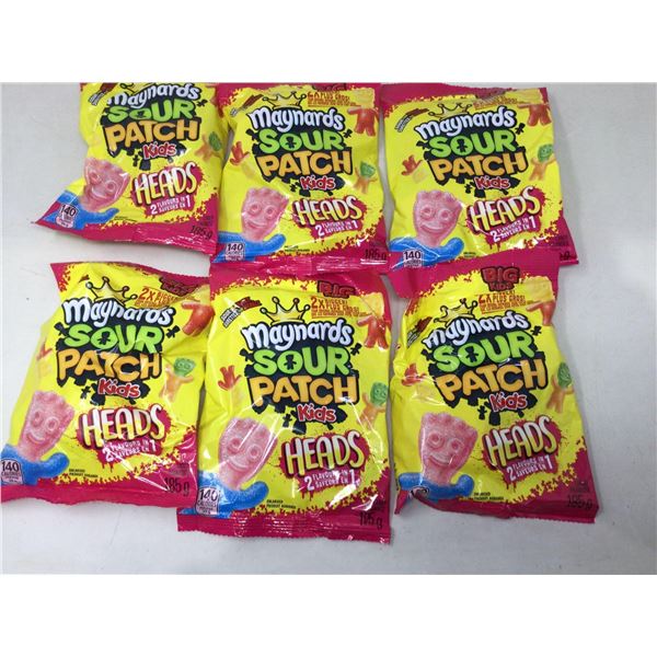 Maynards Sour Patch Kids-Heads (6 x 185g)