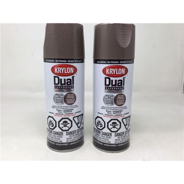 Krylon SuperbondÂ Brown Hammered (2 x 340g)